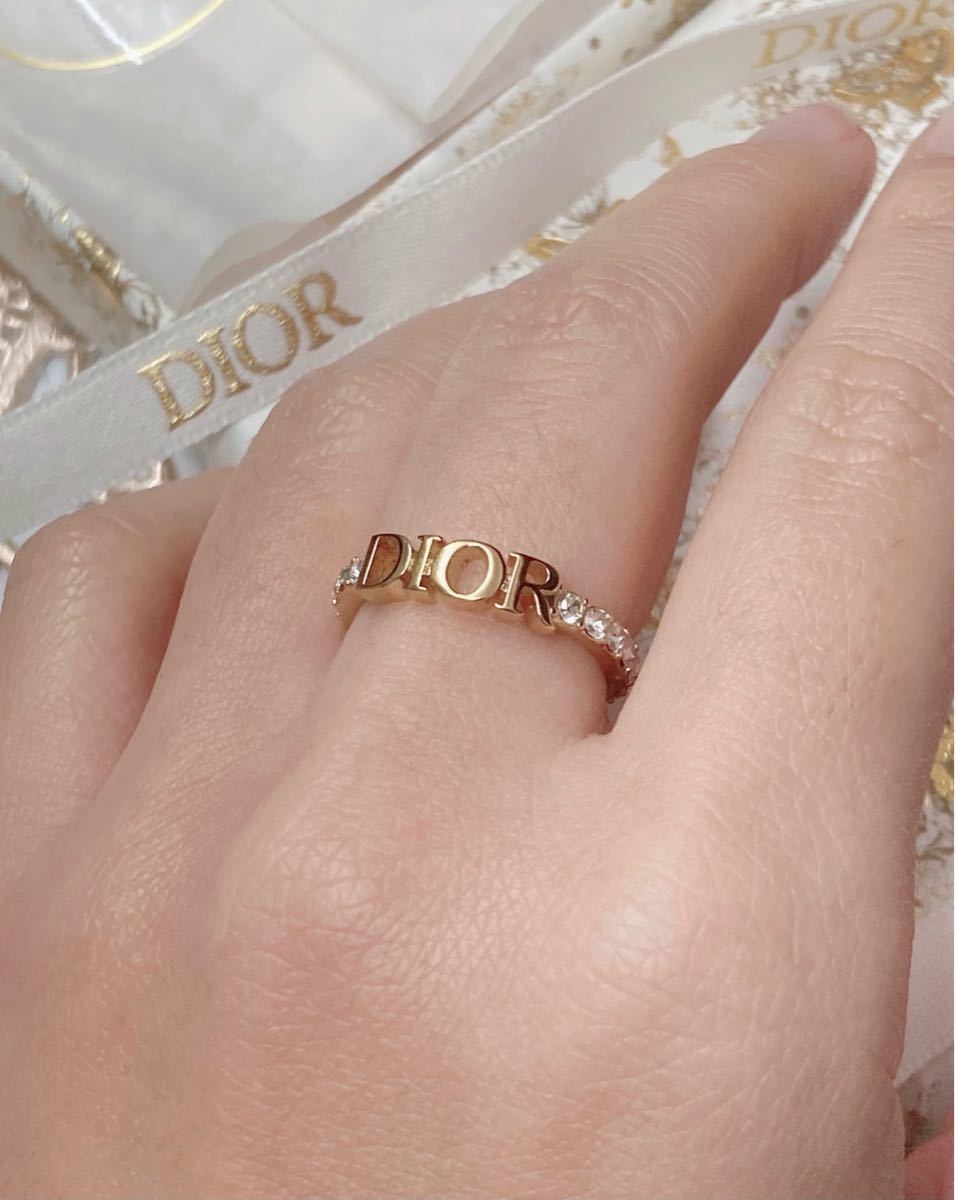 Dior ディオレボリューション クリスタルリング Lサイズ