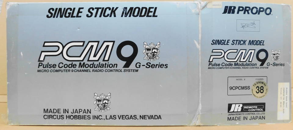 JR・PCM-9・シングルスティック+受信機 、未使用? ホビーラジコン JR・PCM-9・シングルスティック+受信機 、未使用? ホビーラジコン