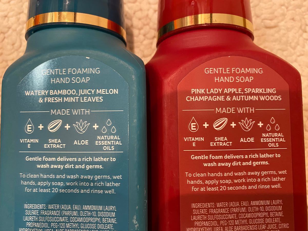 5本 今年新作 Bath&Body Works bath&body works 泡ハンドソープ エッセンシャルオイル 即日発送