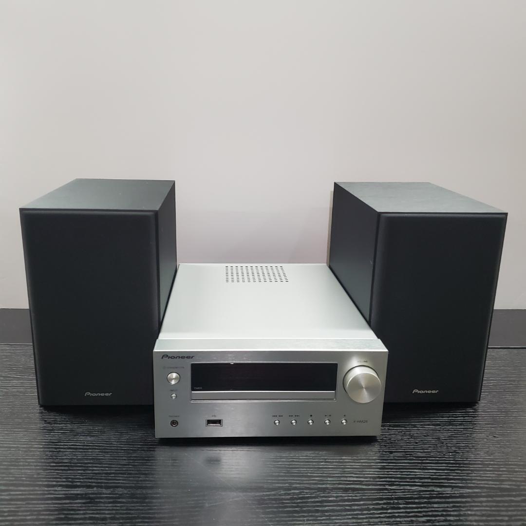 日本初の公式 Pioneer ミニコンポ X-HM26(S) - オーディオ機器