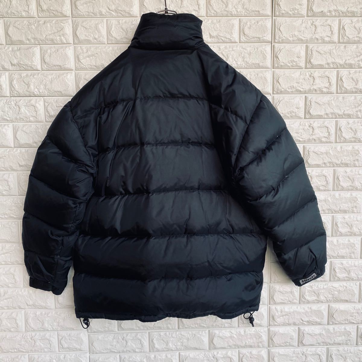 希少! 90s bitch ビッチ ロング ダウン ブラック コート 90年 黒