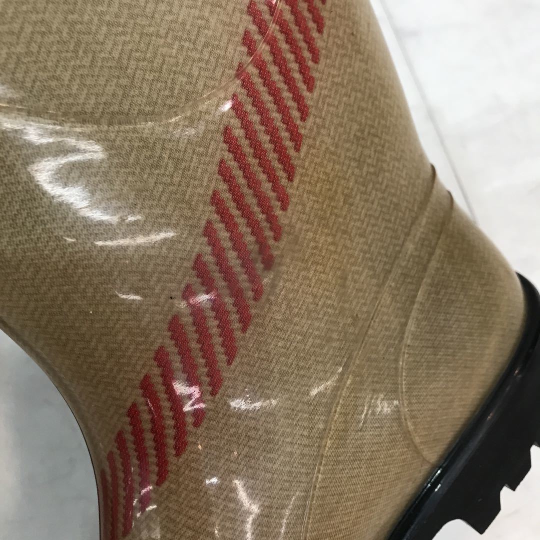 ☆美品☆バーバリー レインシューズ ヴィンテージチェック 23cm | www
