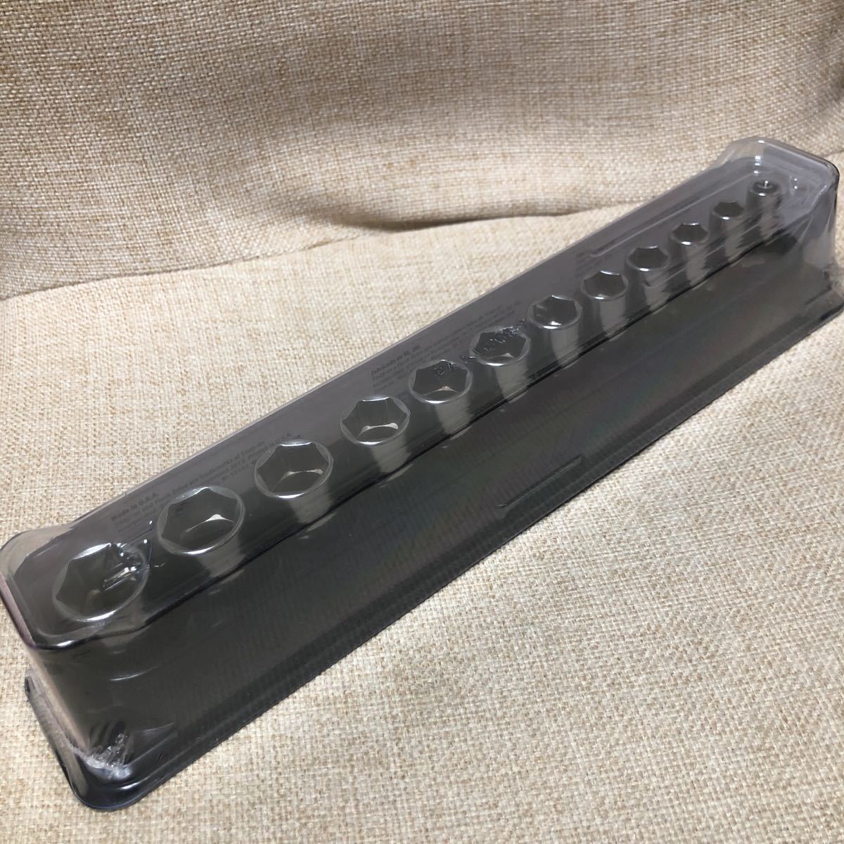 新品 スナップオン 3/8 セミディープソケット セット 6ポイント 212FSMSY Snap-on