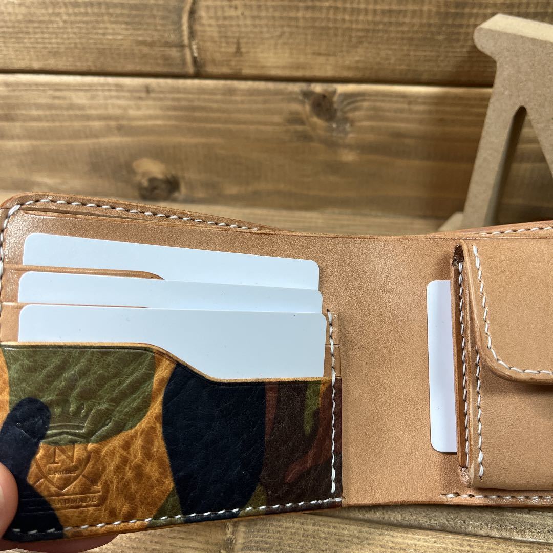 新品大人気 ヤフオク! - ハーフウォレット 二つ折り財布 エルヴァケーロ ... 爆買い定番