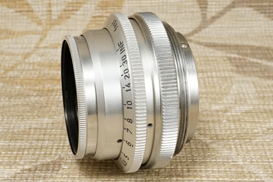 Steinheil München (シュタインハイル・ミュンヘン)　旧西ドイツ製標準レンズ　Cassaron 40mm/f3.5 VL（超美品/整備済）M42マウント_距離環は全域に渡り完璧に均一なトルク感。
