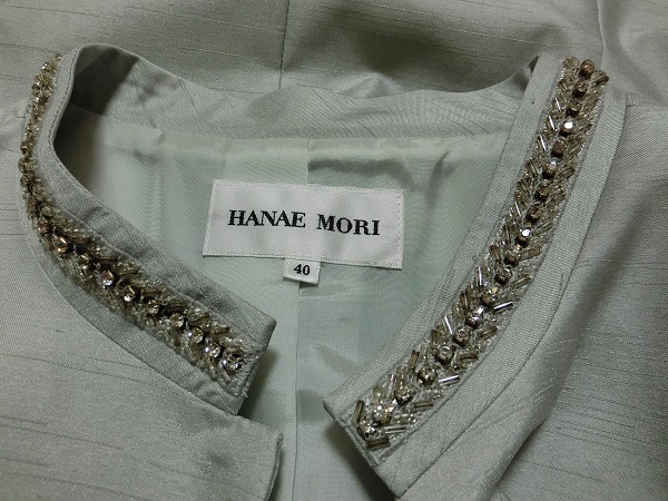 ヤフオク! - 極美品 HANAE MORI ハナエモリ ストーン装飾