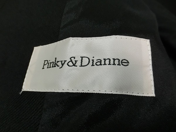 美品　Pinky&Dianne　ピンキー＆ダイアン　チェーンベルト　美ライン　フォーマル　スカート　セットアップスーツ　ブラック　３８/３６_画像5