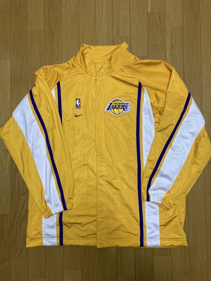 NBA LAKERS レイカーズ KOBE BRYANT コービー セットアップ 上下　ジャージ ユニフォーム NIKE ナイキ L_画像2