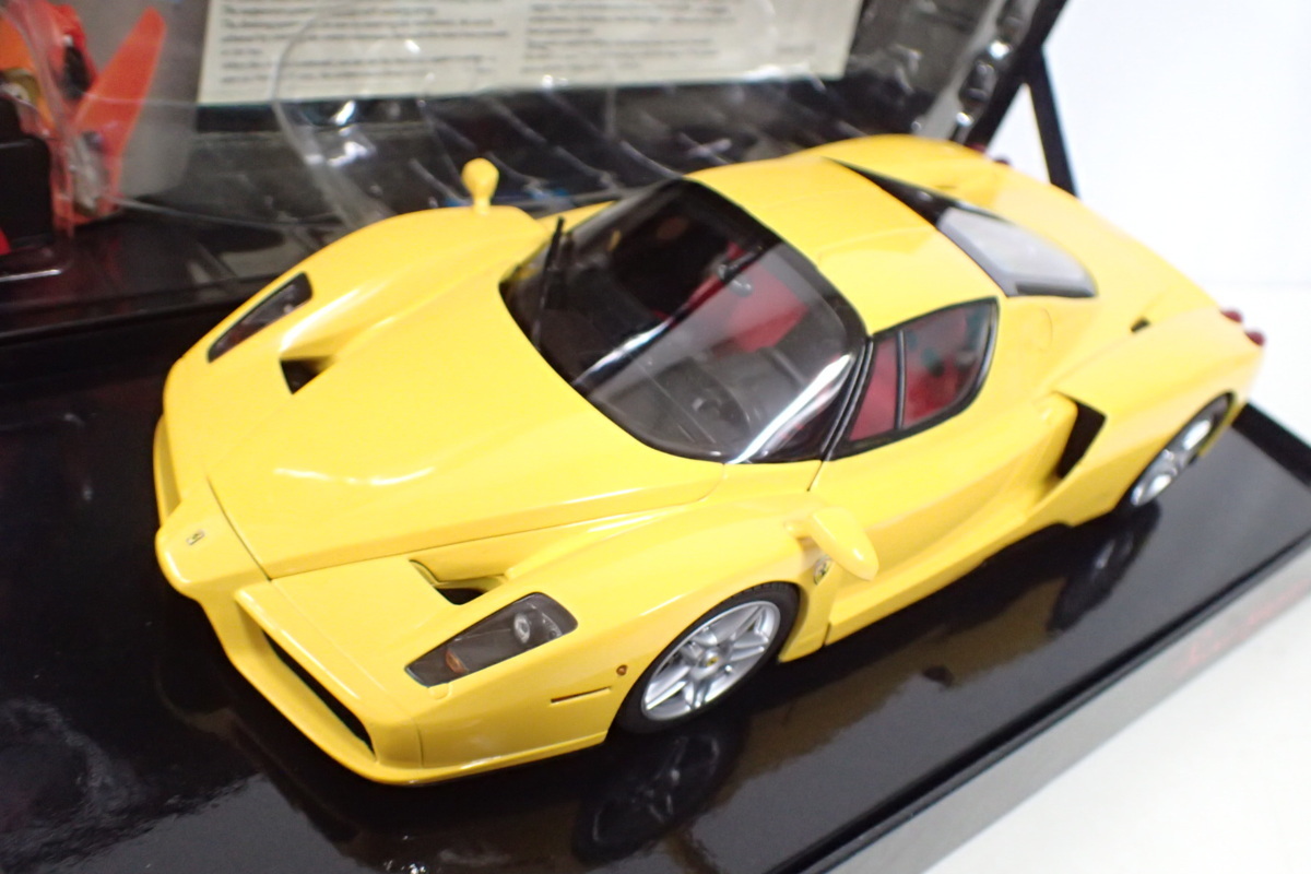 1円～ 京商 BBR 1/18 ENZO FERRARI YELLOW LIMITED 0005/1507 No.HE180004 エンツォ フェラーリ イエロー KYOSHO ミニカー 管ASD01019MG_画像2