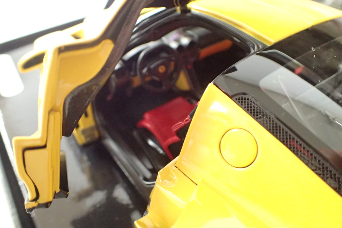 1円～ 京商 BBR 1/18 ENZO FERRARI YELLOW LIMITED 0005/1507 No.HE180004 エンツォ フェラーリ イエロー KYOSHO ミニカー 管ASD01019MG_画像3