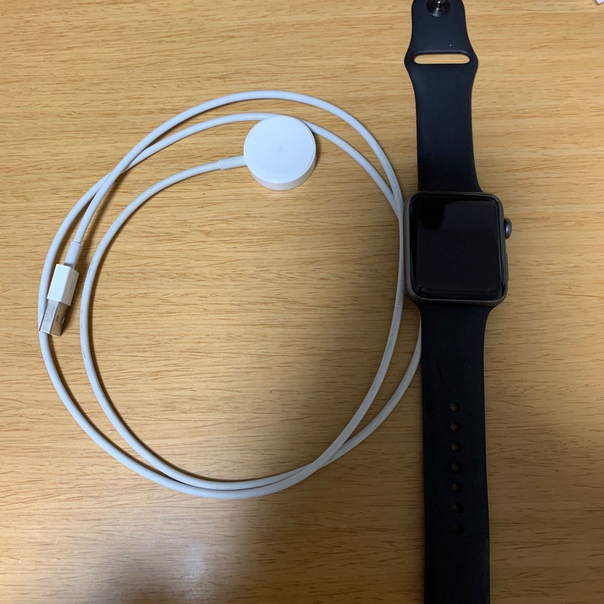 充電器付属】Apple Watch Series 3 スペースグレー 42mm｜PayPayフリマ