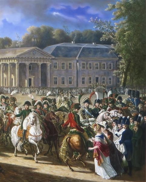 特価油絵 Charles Meynierの名作_ナポレオンのベルリン侵攻 ma2885_画像3