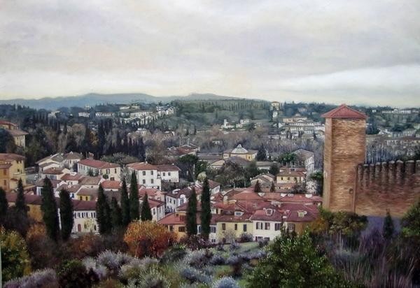  special price oil painting Toscana province autumn MA662