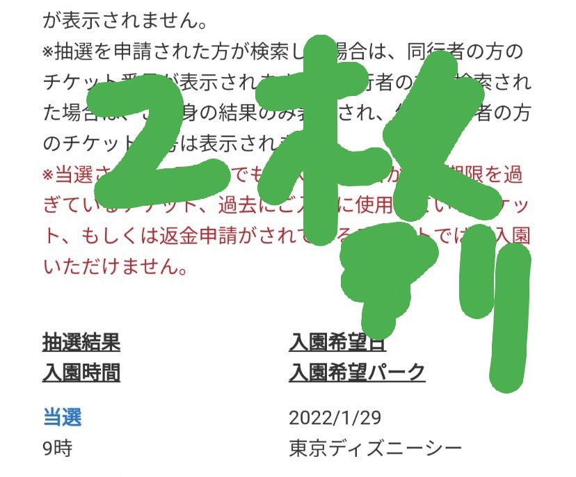 10 Off 22年1月２９日土曜日 当選チケット2枚セット 紙チケット ディズニーシーチケット その他イベント Www Besttulum Com