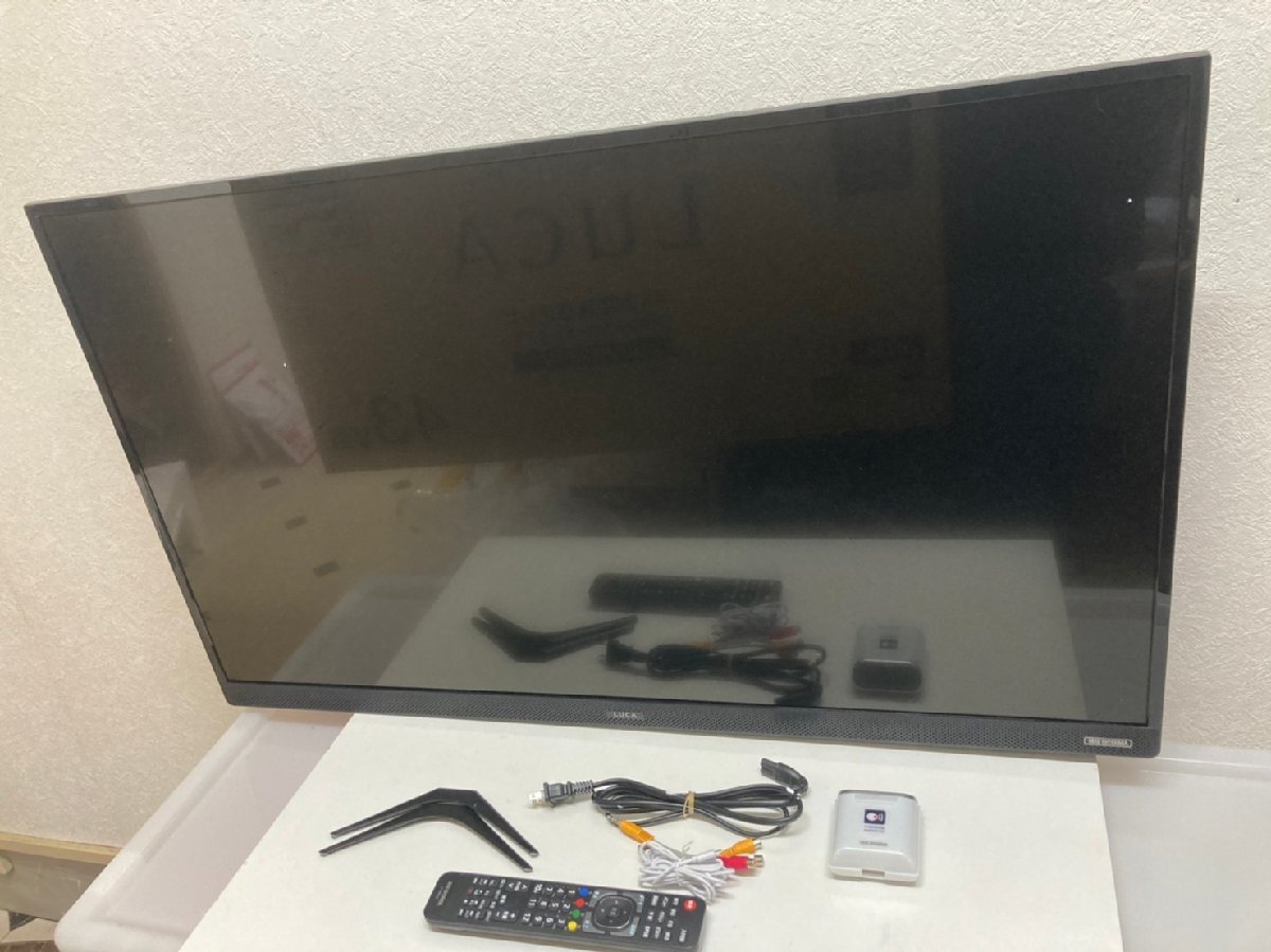 アイリスオーヤマ 液晶テレビ 4K対応 LUCA 43UB28VC 43インチ 中古 1円スタート_画像1