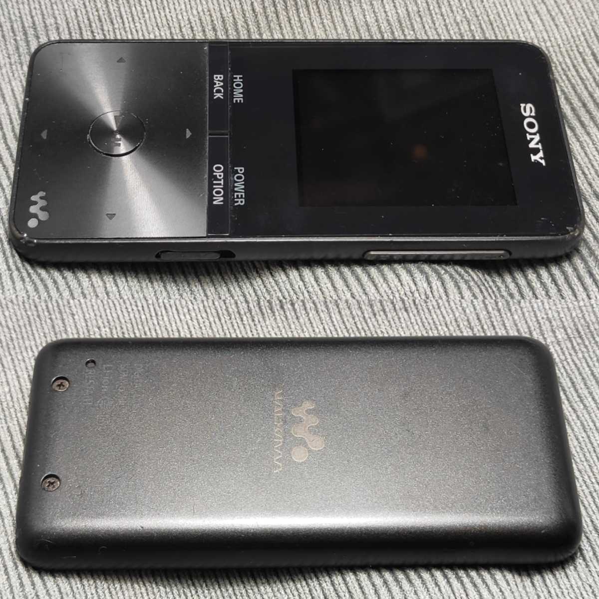 1001557【正常動作品】SONY NW-S313 WALKMAN 4GB ブラック Bluetooth ノイズキャンセリング 送料無料 黒 ソニー ウォークマン 純正USB_画像9