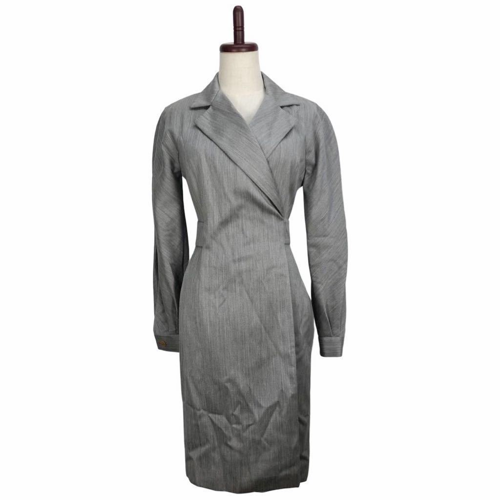 vintage CHRISTIAN DIOR クリスチャンディオール レディース グレー