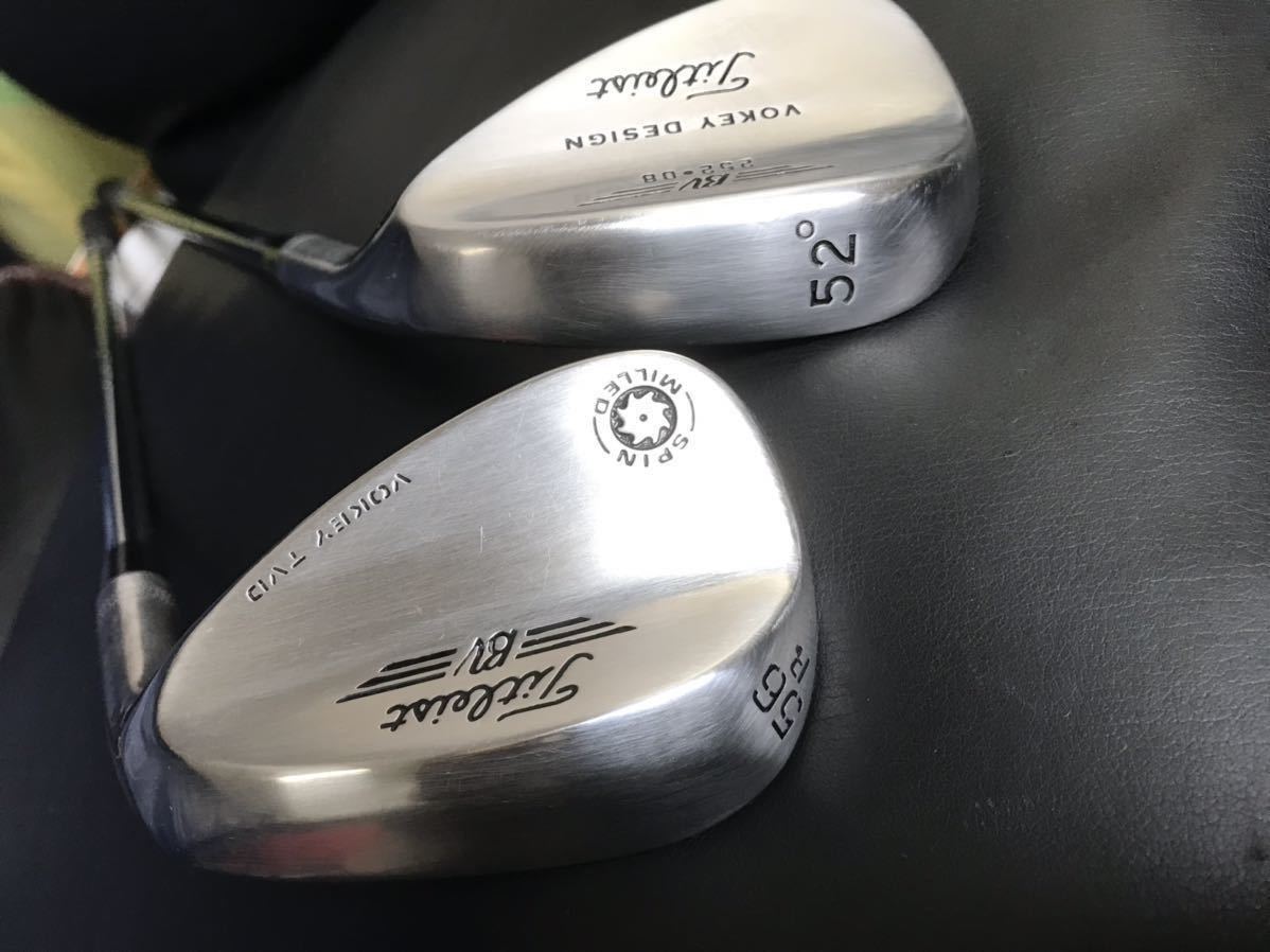 タイトリスト ボーケイ ノーメッキ仕様 WEDGE 52°&56°セット NS.pro