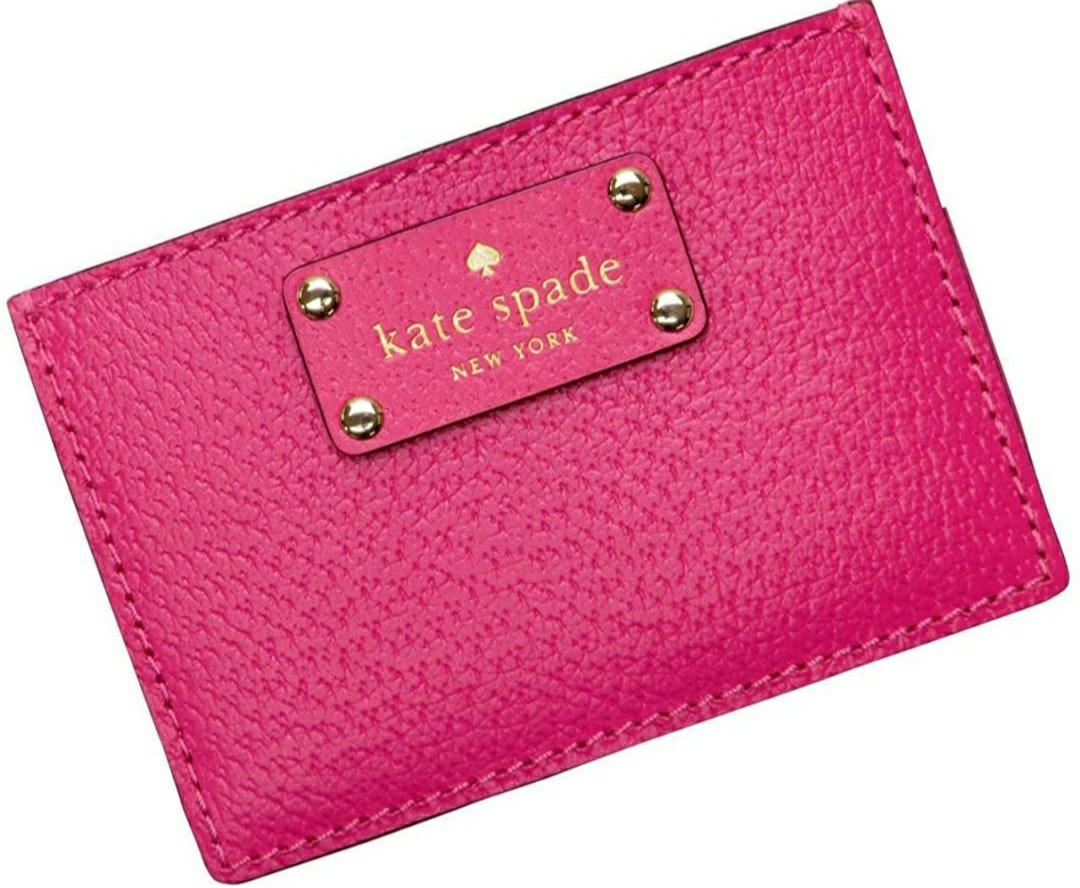 【新品】ケイトスペード KATE SPADE 名刺入れ ピンク カードケース