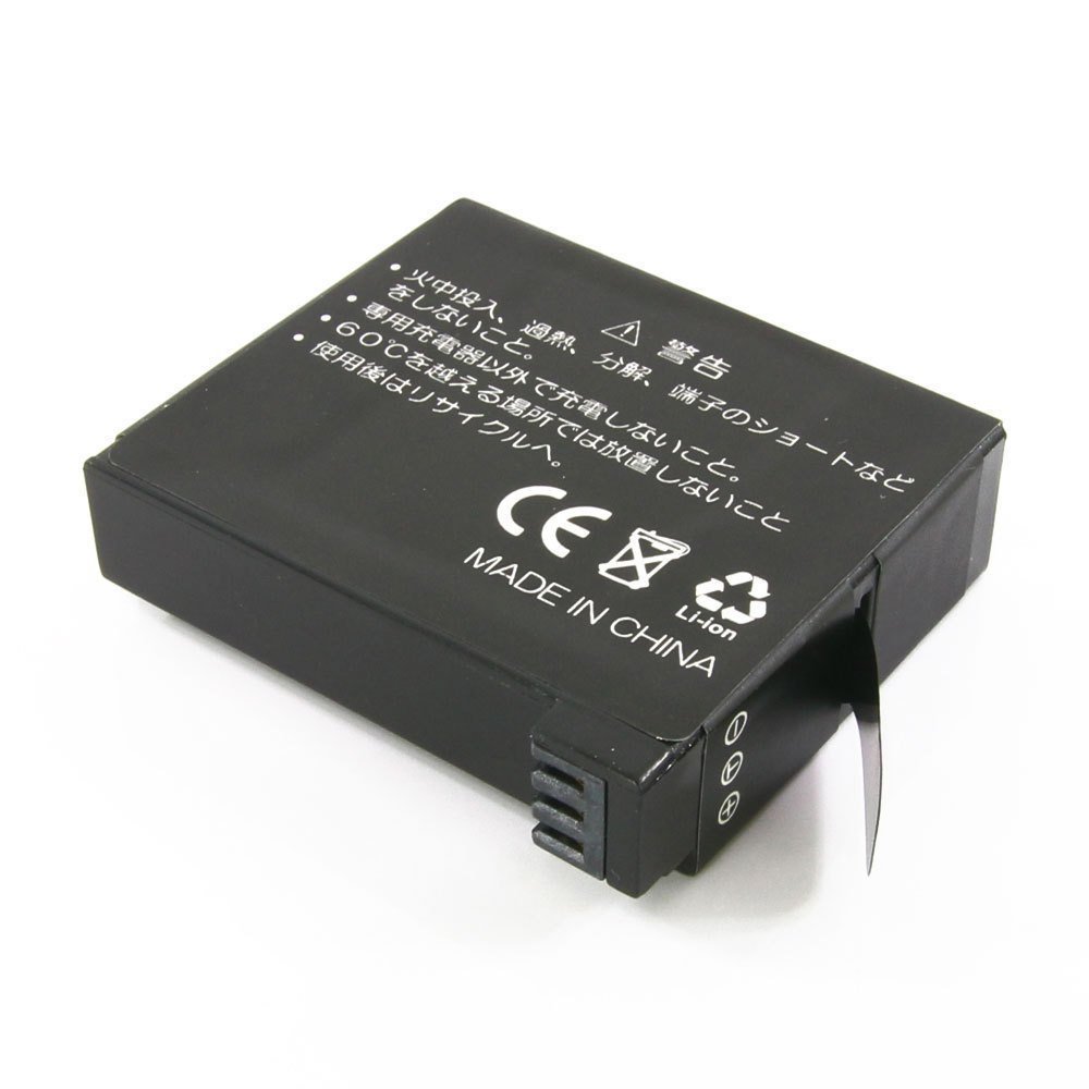 GoPro HERO4 カメラ用 大容量 リチウムイオン バッテリーパック 1個 互換 AHDBT-401 充電池_画像2