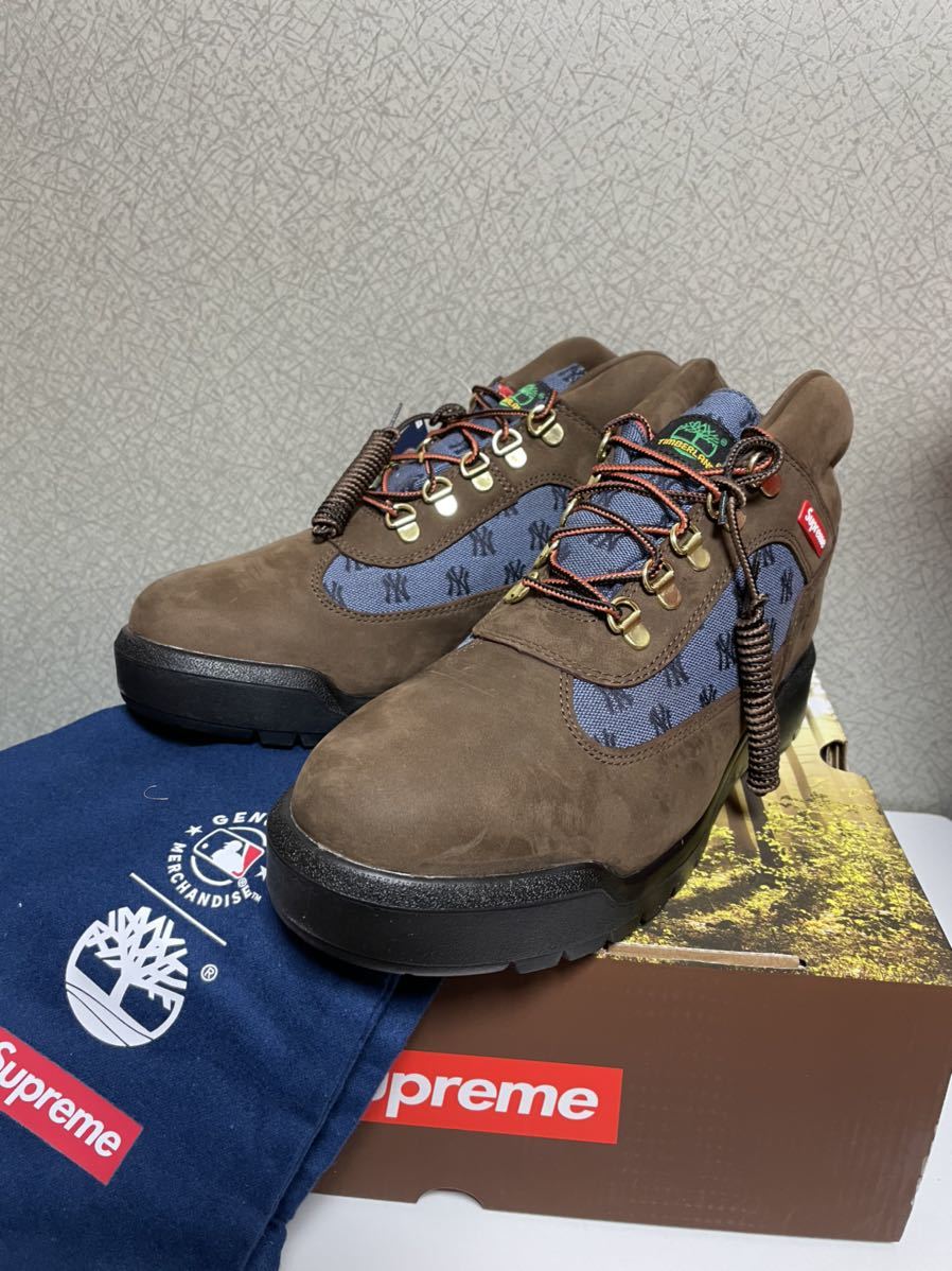 【未使用】Supreme Timberland New York Yankees Field Boot BrownUS9 27cm シュプリーム ティンバーランド_画像2