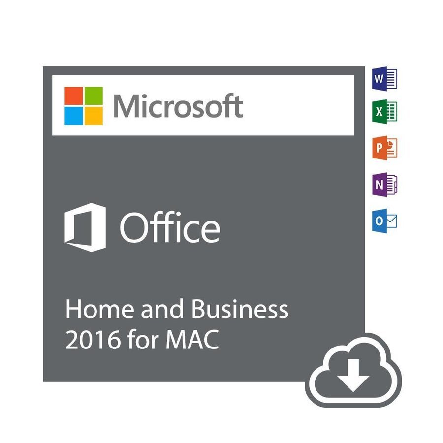 Microsoft Office 2016 Home and Business for mac ダウンロード版 オンラインコード 本人名義のアカウントに連付け可能_画像1