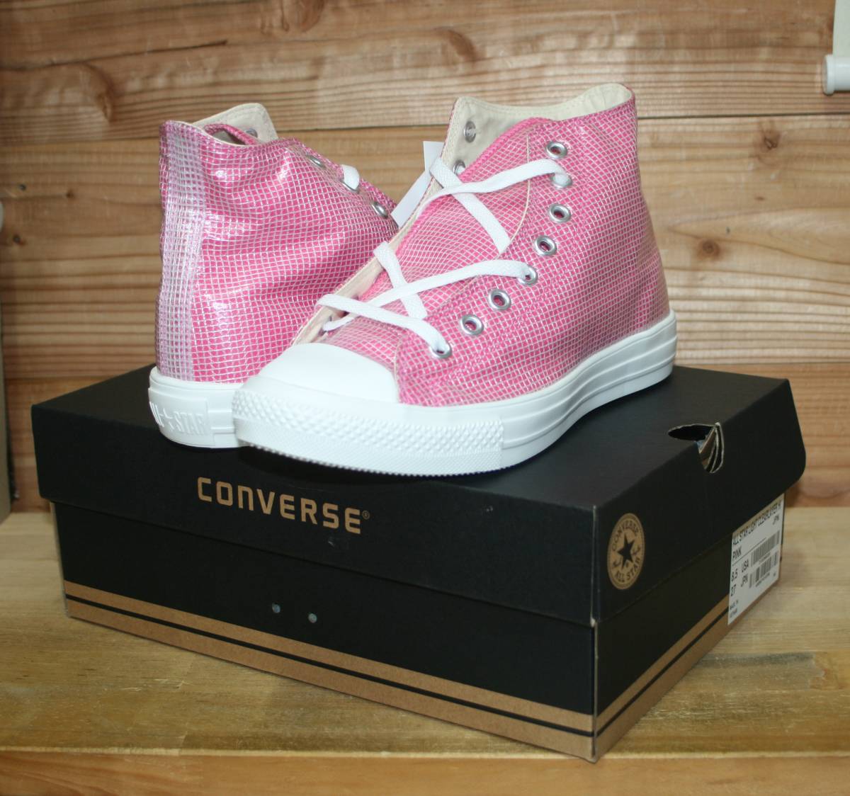 送料無料/新品☆ 汚れにくい 悪天候時に 素材アレンジモデル CONVERSE ALL STAR LIGHT CLEARLAYER HI (コンバース)