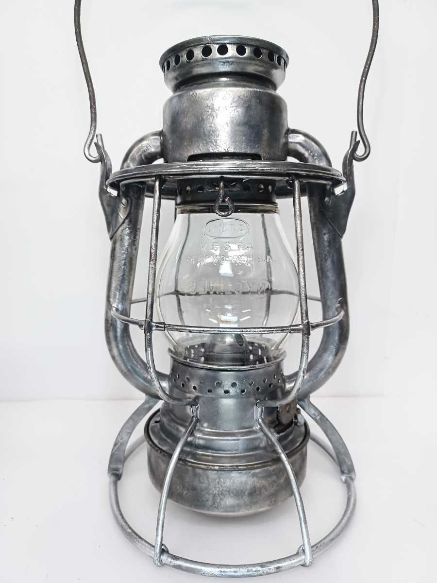 美品 1922年 DIETZ VESTA レイルロードランタン オイルランプ