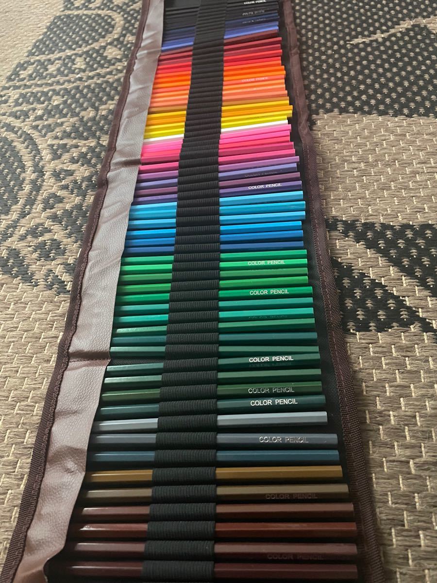 72color pencil 六角軸色鉛筆