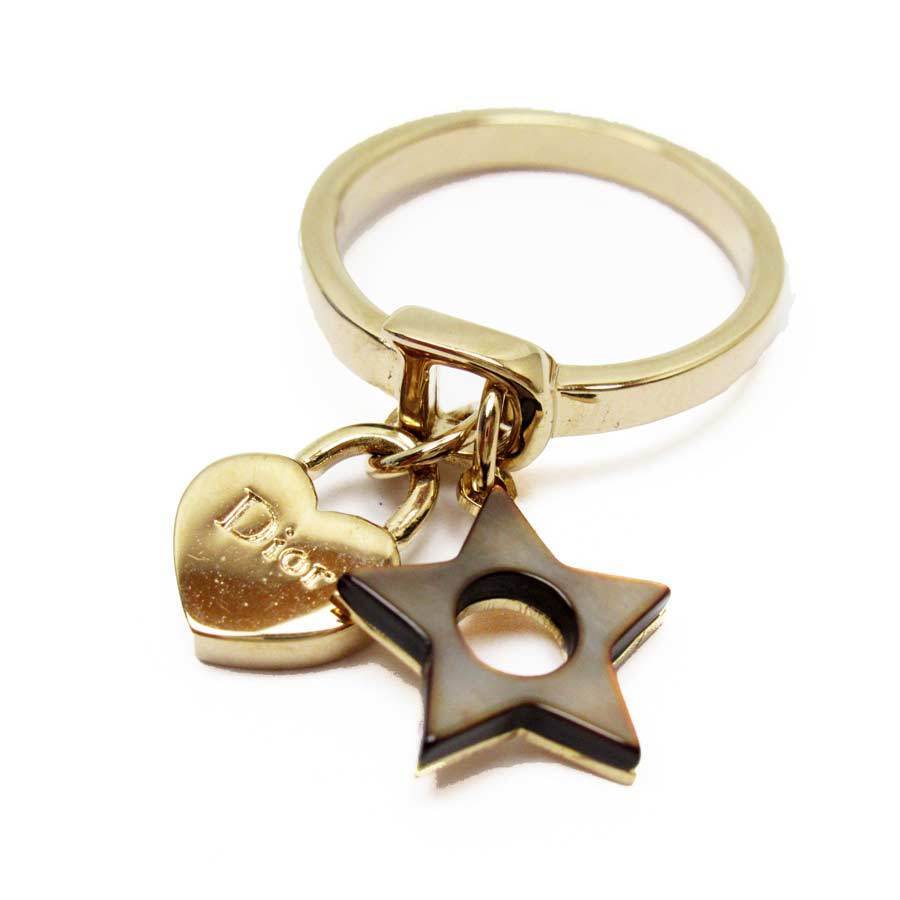 ＼半額SALE／ 指輪 クリスチャンディオール Dior Christian リング h27827f ゴールド 金属素材 星 ハート 指輪