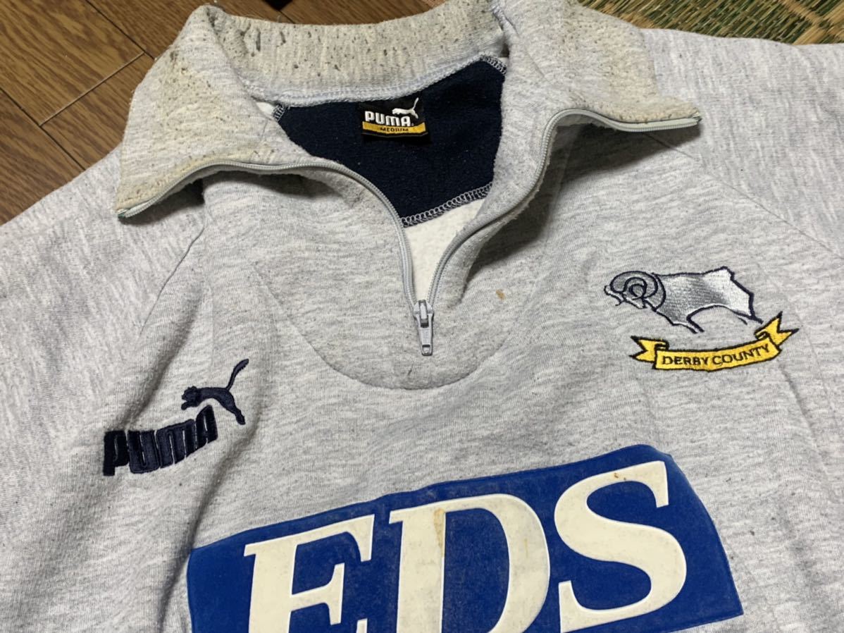 古着 Puma スウェットシャツ ダービーカウンティ Derby County イングランド チャンピオンシップ プレミアリーグ Eds プレミアリーグ 売買されたオークション情報 Yahooの商品情報をアーカイブ公開 オークファン Aucfan Com