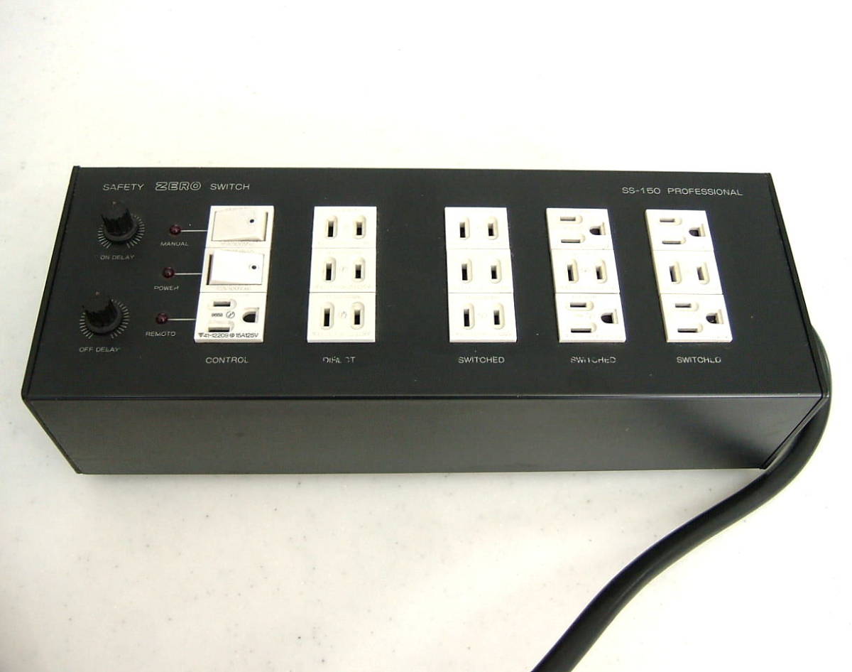 CSE 電源タップ SAFETY ZERO SWITCH SS-150 Professional CSE 電源タップ SAFETY ZERO SWITCH SS-150 Professional