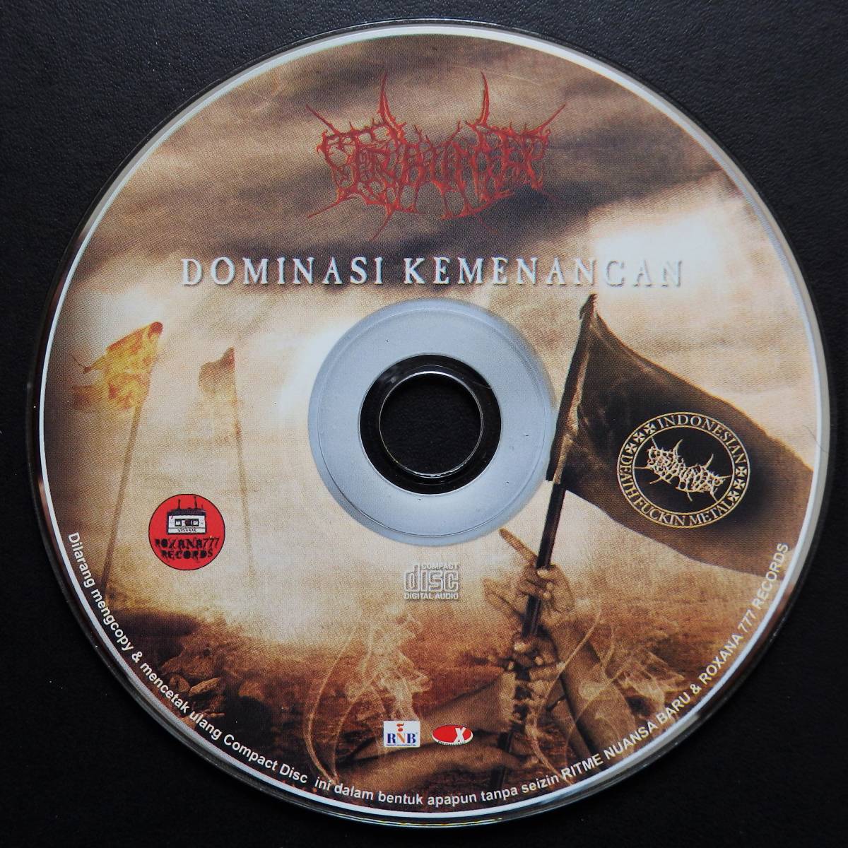 【2008年3rd/インドネシア産メロディックデスメタル/希少即決盤/全国無料発送】 TRAUMA / Dominasi Kemenangan_画像3