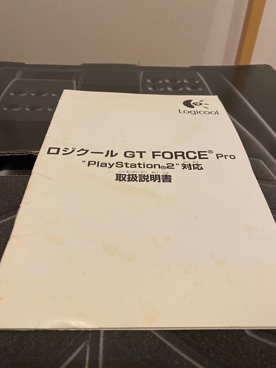 美品　Logicool GT  FORCE Pro ロジクール　 ステアリングコントローラー　ハンドルコントローラー　ハンコン