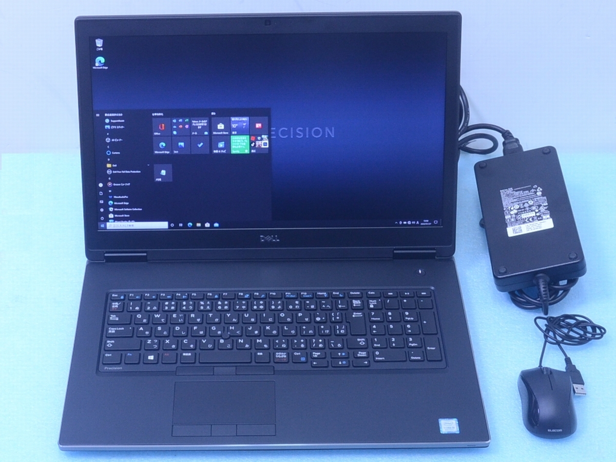 Precision7730 Quadro P3200 Core i9 8950HK SSD1TB 32GB 17インチ