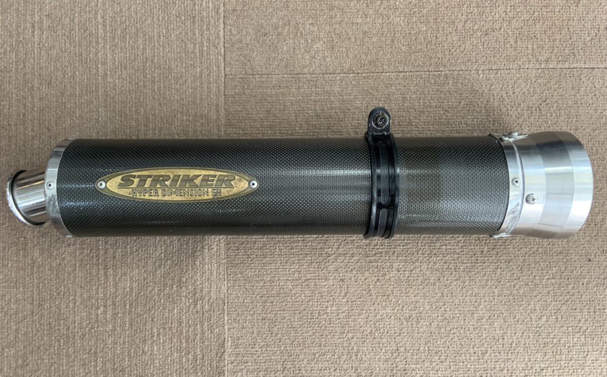 STRIKER ストライカー スリップオンマフラー サイレンサー ZRX1200 