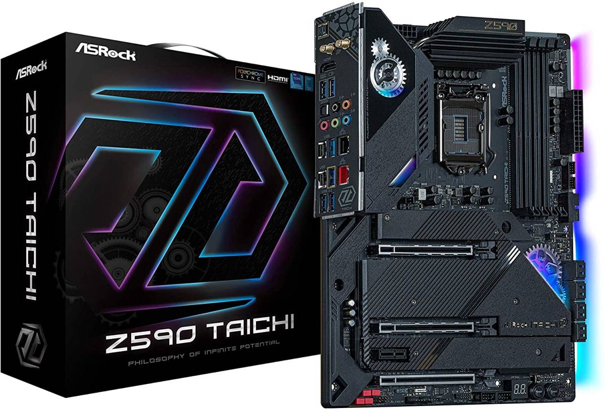 宇宙の香り ASRock マザーボード Z590 Extreme Intel 10世代 ・ 11世代