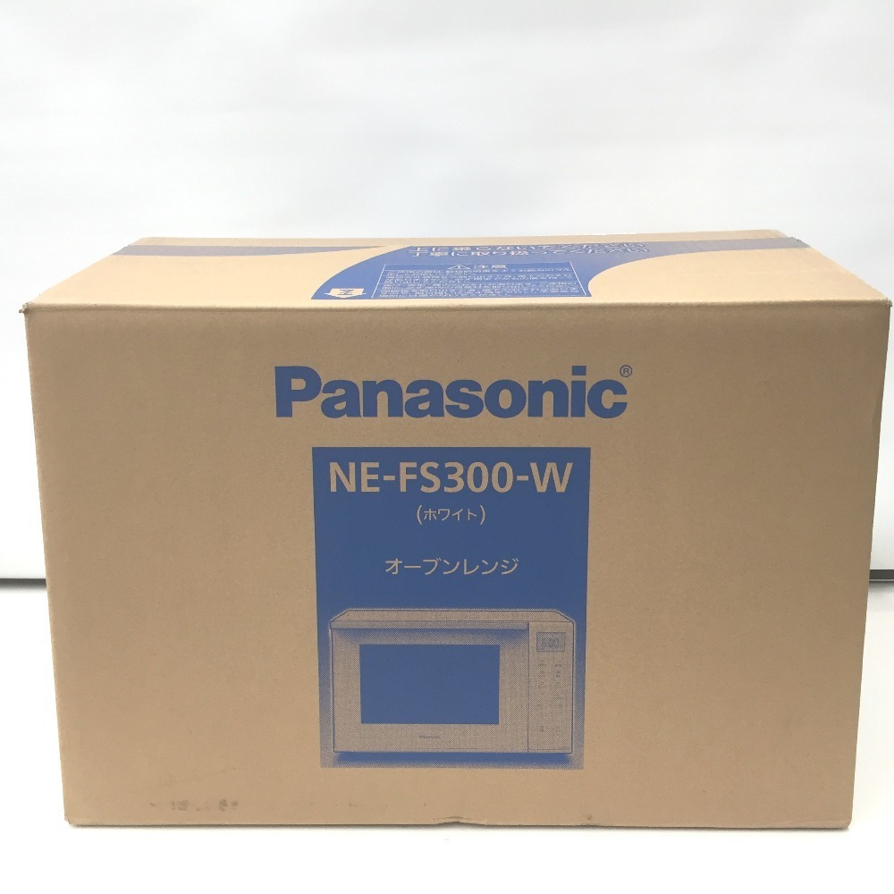 △△【1円スタート】 Panasonic パナソニック オーブンレンジ NE-FS300-W ホワイト 未使用に近い