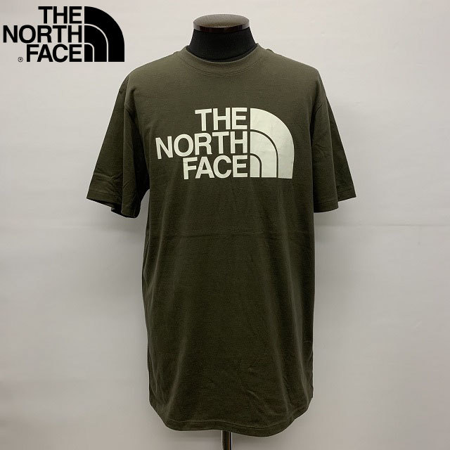 US M★THE NORTH FACE ハーフドーム 半袖Tシャツ/トープグリーン S/S HALFDOME TEE/STANDARD FIT NF0A4QQ721L アメリカ正規 (1011)