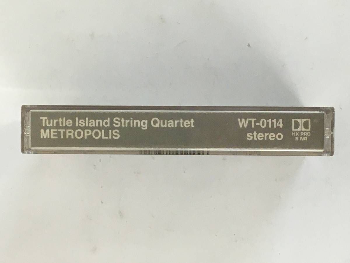 #*H538 METROPOLISme Toro Police TURTLE ISLAND STRING QUARTETta-toru* Islay ndo* -stroke ring *kwaruteto cassette tape *#