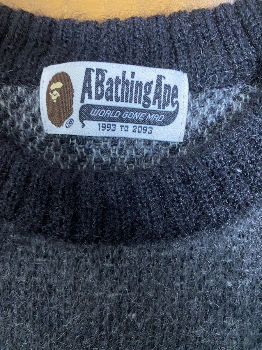 限定価格セール!】【限定価格セール!】APE BAPE KAWS FACE KNIT