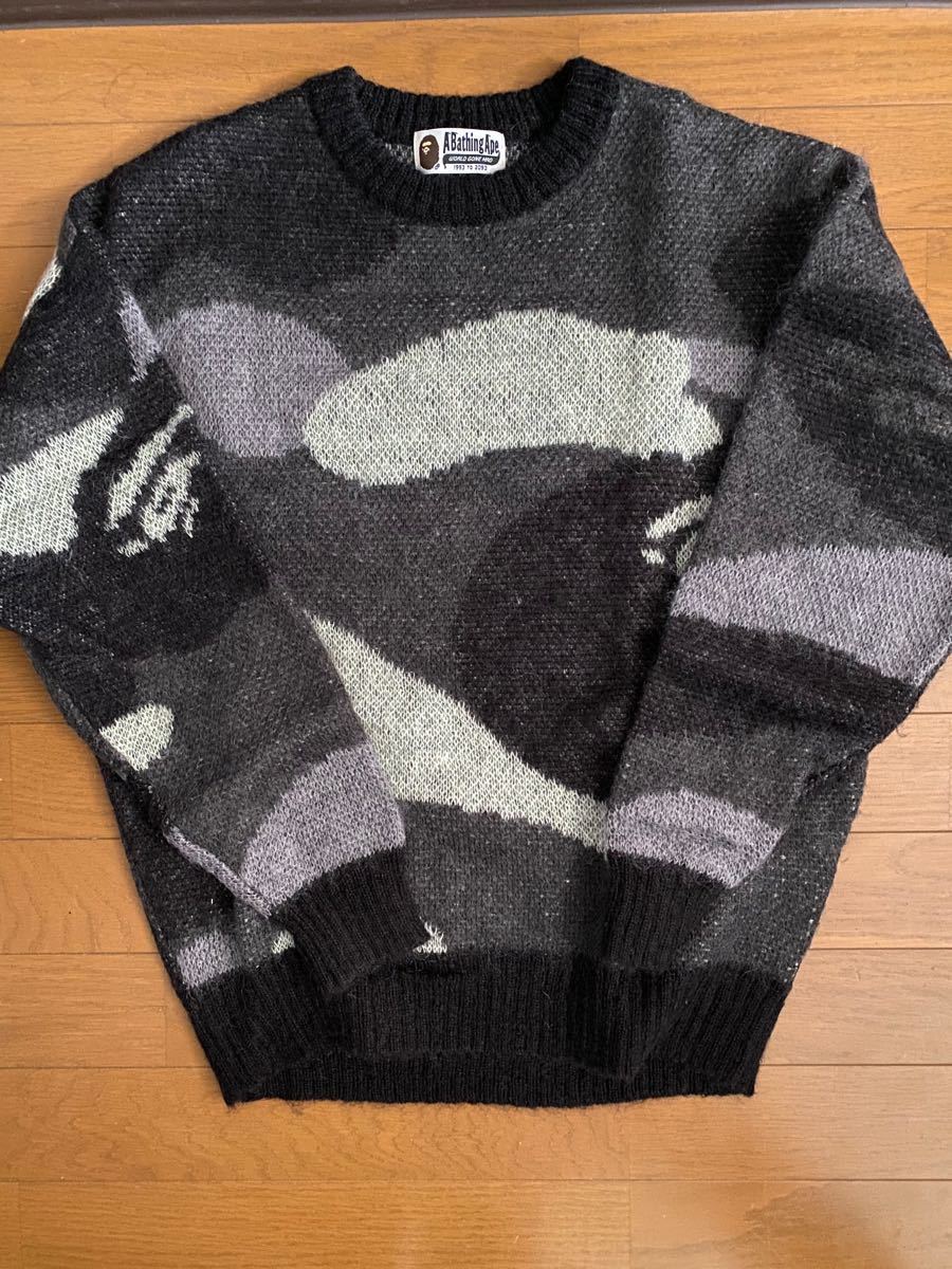 アベイシングエイプ モヘア ニット | www.jarussi.com.br