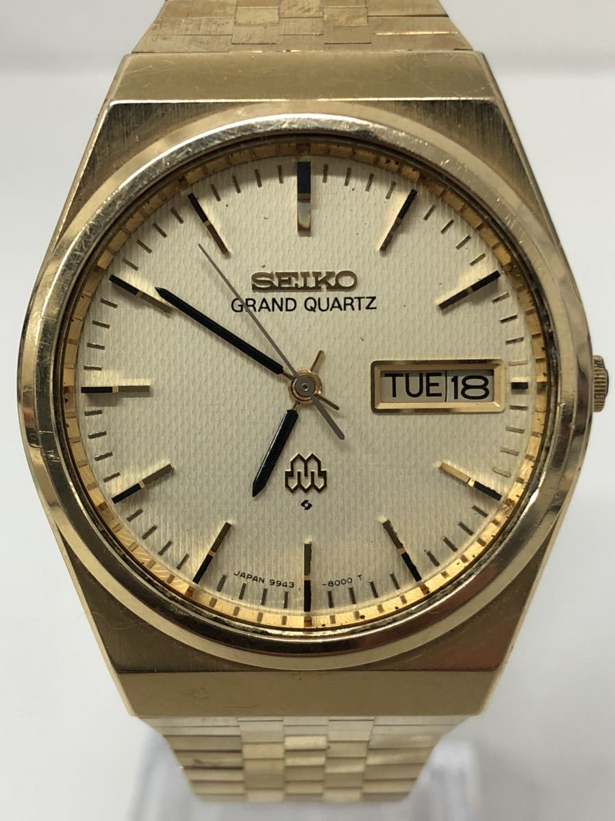 SEIKO Grand QUARTZ グランドクォーツ セイコー メンズ腕時計