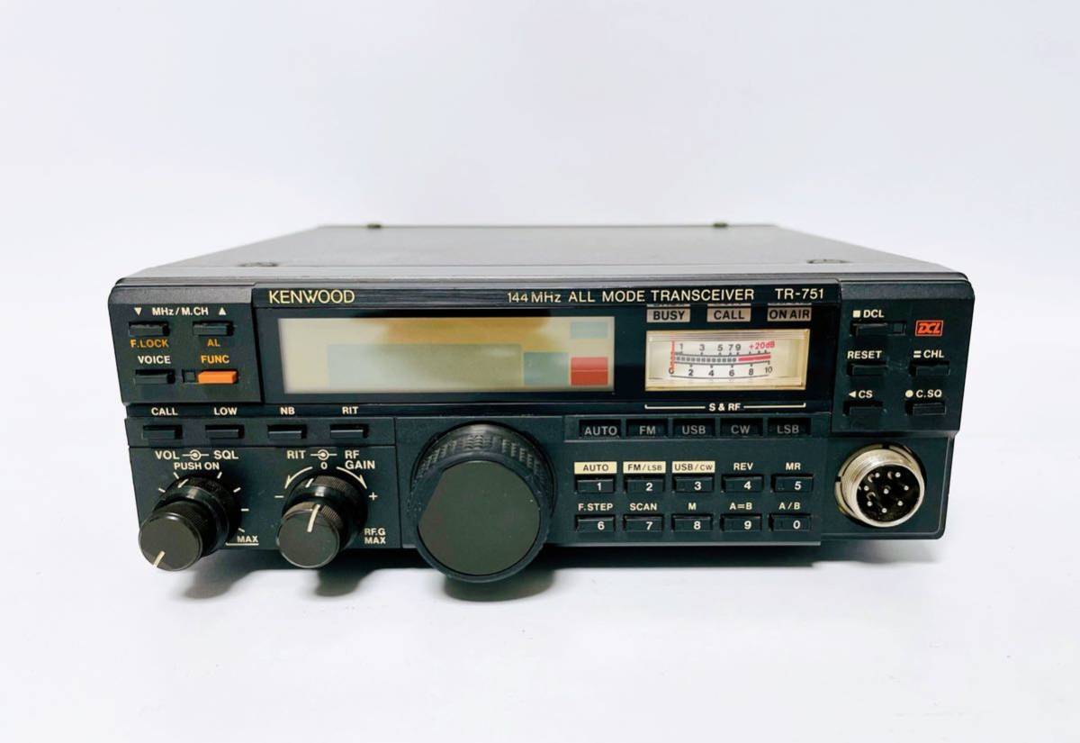 クリアランス セール 144MHzオールモードトランシーバーTR-751 10W機No5