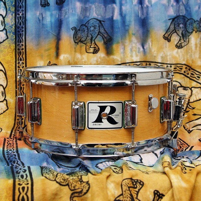 希少 Vintage Rogers Daina Sonic ダイナソニック スネア 14x6.5 10