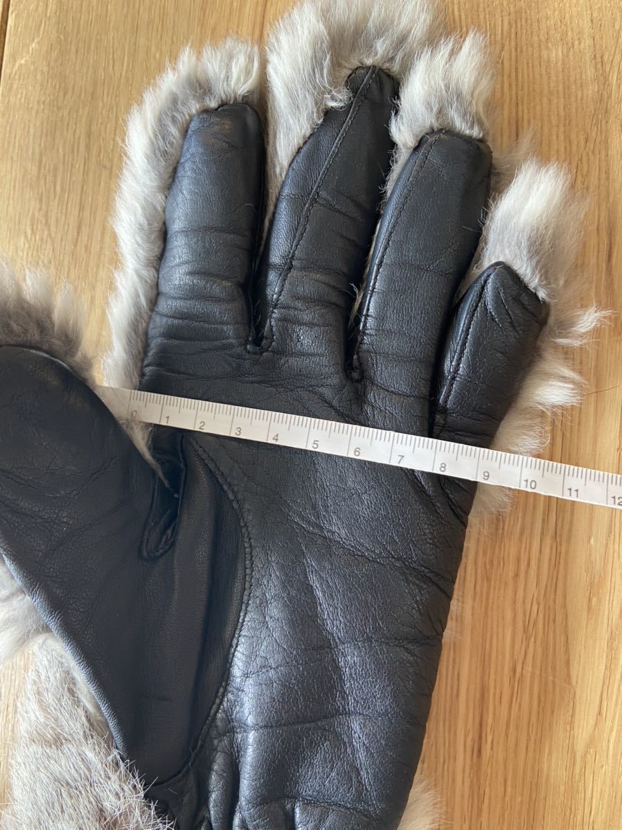  ultra rare!! CC41 England made 40's Vintage Grizzly glove gloves bear glove 40 period * bear Jean car coat fmi couch da Margiela 