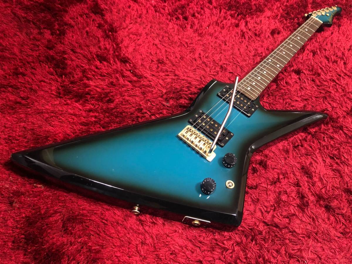 アリアプロ2 Ariapro II エレキギター ZZ DELUXE ブルーバースト 変形
