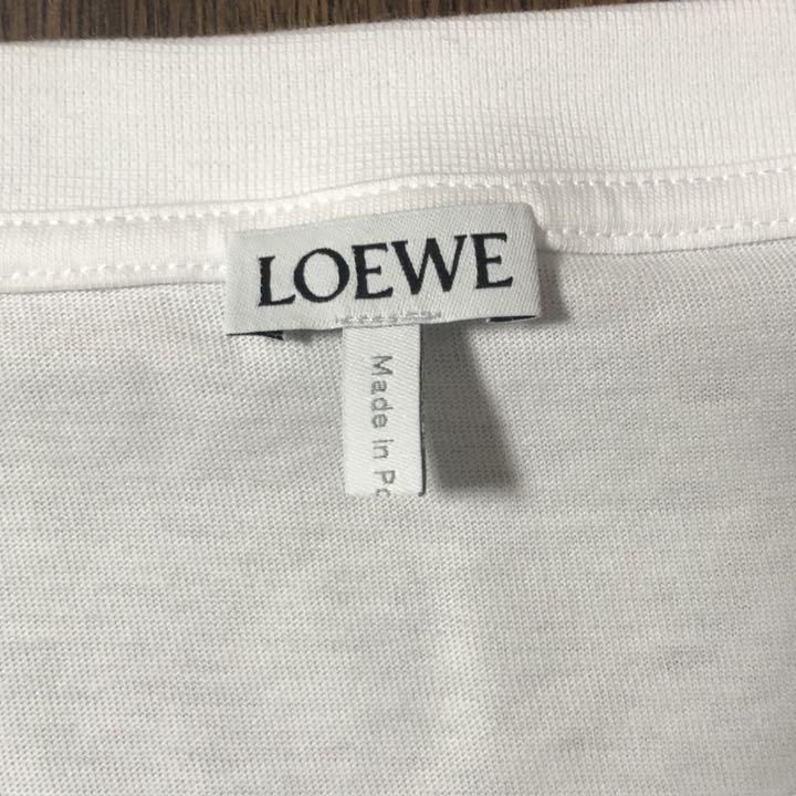 Mサイズ LOEWE ロエベ アナグラム ロゴTシャツ ホワイト | www