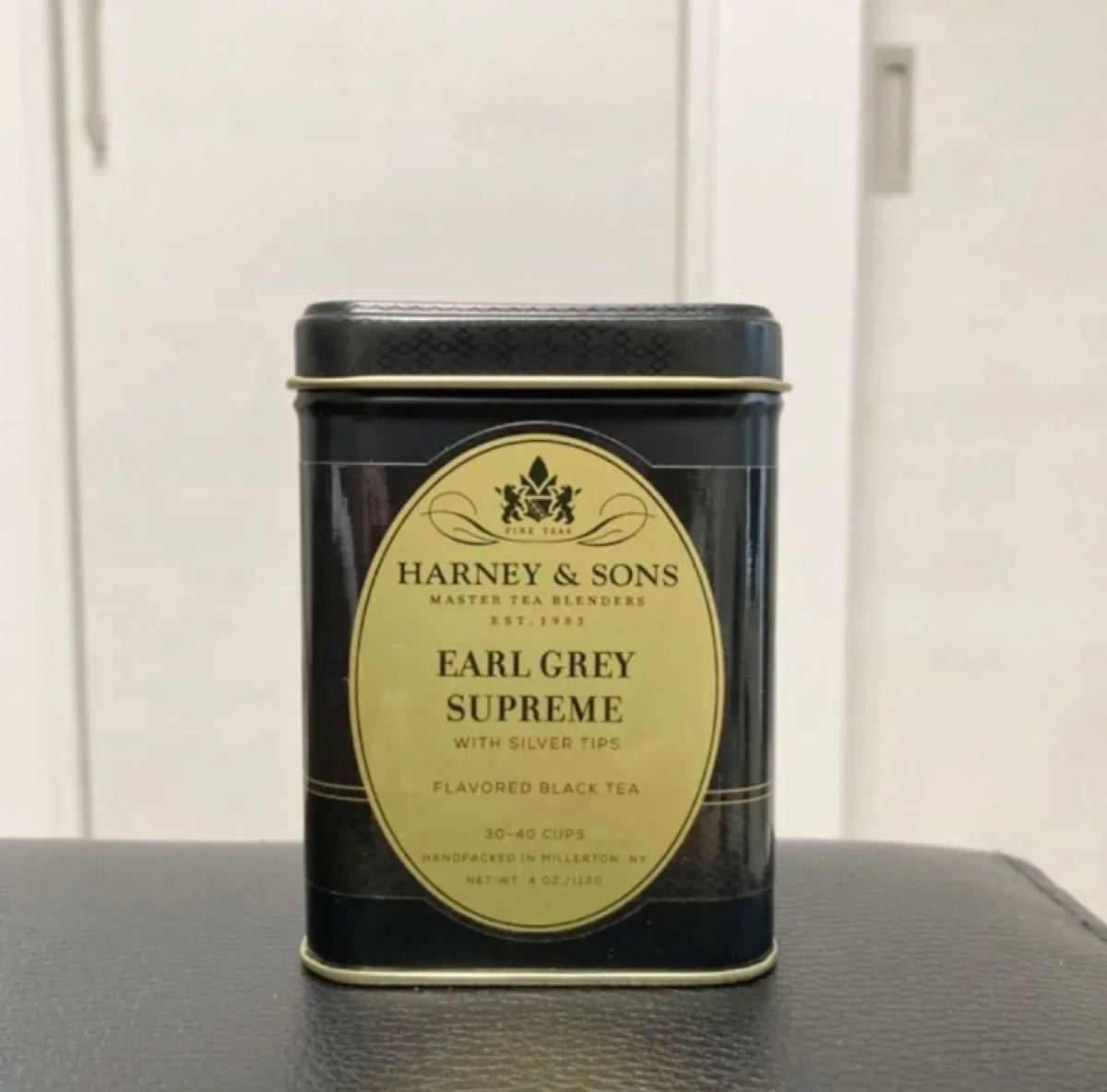 新品未開封　HARNEY&SONS ハーニー&サンズ アールグレイシュプリーム　茶葉　紅茶缶 アールグレイスプリーム　2