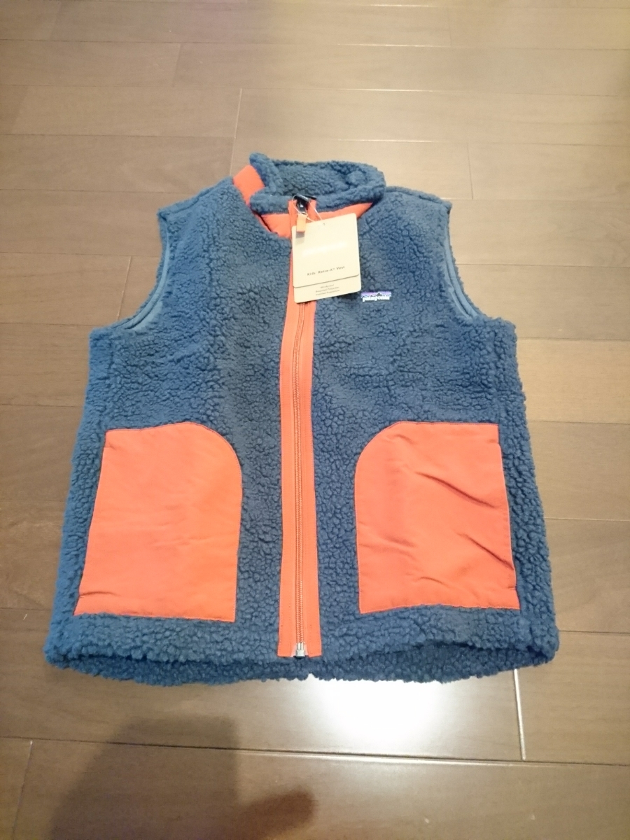 新品)パタゴニア レトロX ベスト キッズL-